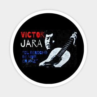 Victor Jarra - "El derecho de vivir en paz" / "The right to live in peace" Magnet